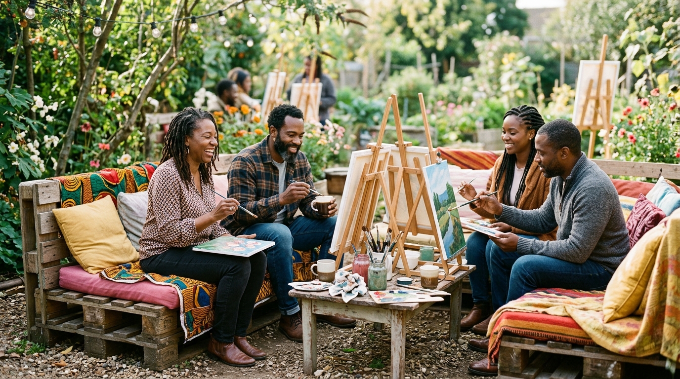 Coffee, Canvas & Conversations